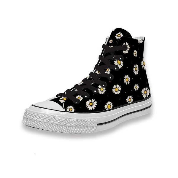 printed pretty white daisy on black background custom sneakers high mens womens running sho skateboard diy trainers canvas casual
printed pretty white daisy on black background custom sneakers high mens womens running sho skateboard diy trainers canvas casual