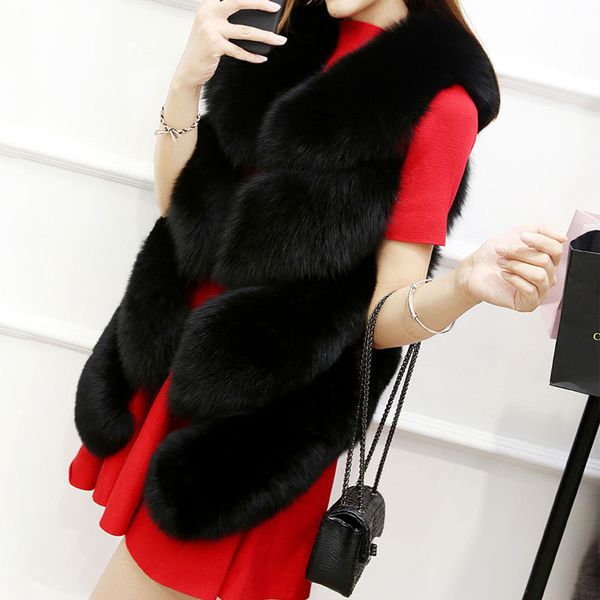 fake outerwear femme for ladies 2020 fashion coat jacket with overcoat female faux fur gilet furry women's clothing jackets q1219, Black
fake outerwear femme for ladies 2020 fashion coat jacket with overcoat female faux fur gilet furry women's clothing jackets q1219, Black