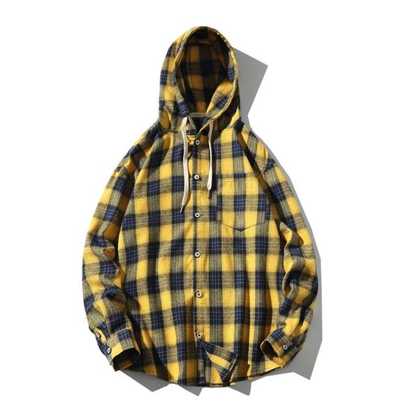 men's casual shirts hooded plaid shirt winter fleece men loose fit warm oversize flannel plus size male long sleeve mens ii50cs, White;black
men's casual shirts hooded plaid shirt winter fleece men loose fit warm oversize flannel plus size male long sleeve mens ii50cs, White;black