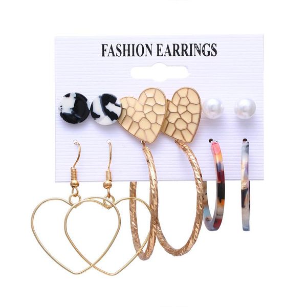 bohemian tassel acrylic earrings set for women big geometric round heart pearl rhinestones earrings boucle doreille femme 2019 sqcpht, Golden
bohemian tassel acrylic earrings set for women big geometric round heart pearl rhinestones earrings boucle doreille femme 2019 sqcpht, Golden