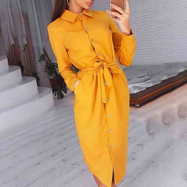 women dress long sleeve turn-down collar belt single-breasted knee-length ladies female long shirt dress, Black;gray
women dress long sleeve turn-down collar belt single-breasted knee-length ladies female long shirt dress, Black;gray