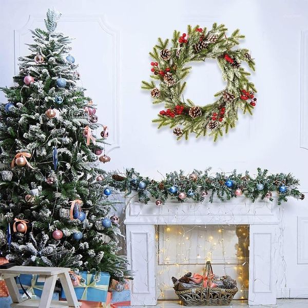 merry christmas wreaths decorations for front door, xmas garland ornament artificial home decor, diy, new years1
merry christmas wreaths decorations for front door, xmas garland ornament artificial home decor, diy, new years1
