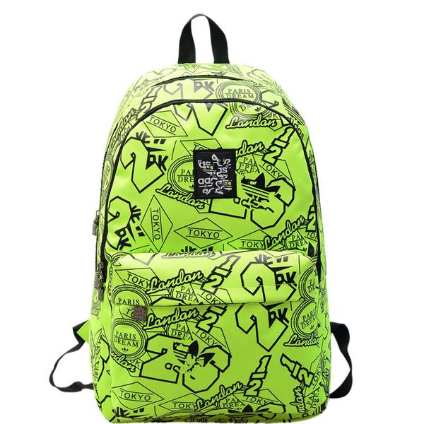 fashion green and black graffiti backpack colorful couples knapsack clover leisure sports rucksack multifunctional travel bags hiking luggag
fashion green and black graffiti backpack colorful couples knapsack clover leisure sports rucksack multifunctional travel bags hiking luggag