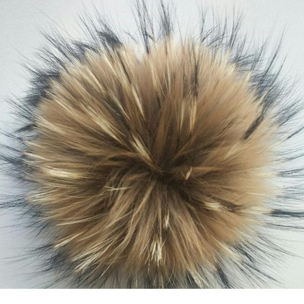 really natural animal raccoon hair ball 12-15cm large pompom with buckle brooch pin beanies knitted hats caps acc jllffg
really natural animal raccoon hair ball 12-15cm large pompom with buckle brooch pin beanies knitted hats caps acc jllffg