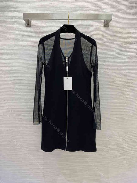 women lace dress shirt sheer open back v neck long sleeve dress spring summer 5a quality womens designer clothes brand logo spring female ap, Black;gray
women lace dress shirt sheer open back v neck long sleeve dress spring summer 5a quality womens designer clothes brand logo spring female ap, Black;gray