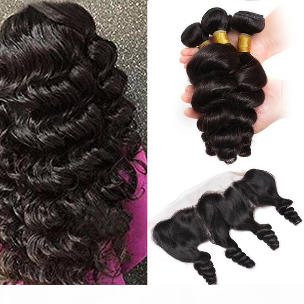 loose wave hair extensions peruvian human hair lace frontal closure with bundles ear to ear frontal hair weft bundles with 13x4 lace closure, Black;brown
loose wave hair extensions peruvian human hair lace frontal closure with bundles ear to ear frontal hair weft bundles with 13x4 lace closure, Black;brown