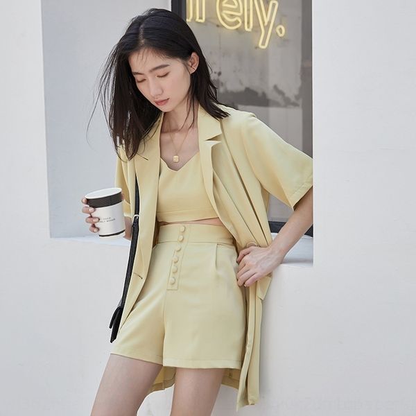 2i3kz g sling coat ins summer red suit suit for women 2020 three and korean open navel short suspender shorts coat net piece set g7n3j fashi, Gray
2i3kz g sling coat ins summer red suit suit for women 2020 three and korean open navel short suspender shorts coat net piece set g7n3j fashi, Gray