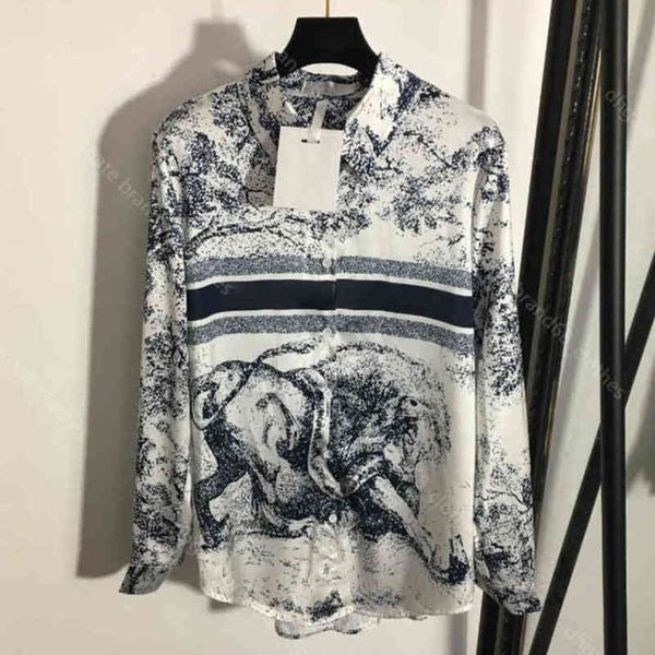 22ss designer women clothes shirts brand chiffon blouse long sleeve 5a quality animal hd print shirt dress female apparel wholesale a1, White
22ss designer women clothes shirts brand chiffon blouse long sleeve 5a quality animal hd print shirt dress female apparel wholesale a1, White