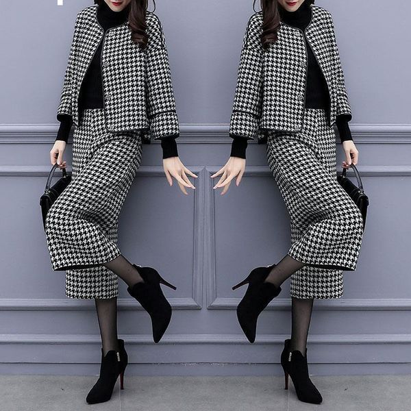 2021 new autumn sets of two female outfits cut wool coat broad pantsuit pants elegant ensembles y481 22un, Gray
2021 new autumn sets of two female outfits cut wool coat broad pantsuit pants elegant ensembles y481 22un, Gray