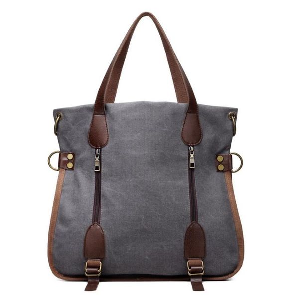 women's canvas handbags female single shoulder bags vintage solid multi-pocket ladies totes p1028
women's canvas handbags female single shoulder bags vintage solid multi-pocket ladies totes p1028