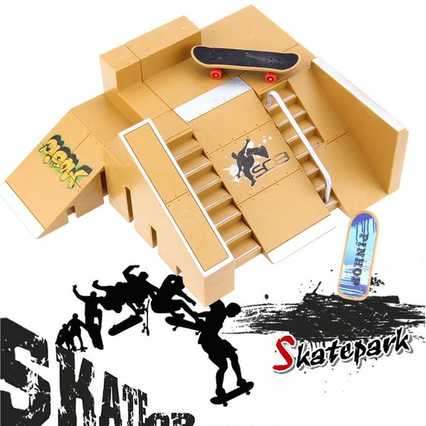 skate park toy ramp parts tech deck fingerboard toy excellent extreme sports enthusiasts sport training toys for children gift q0115
skate park toy ramp parts tech deck fingerboard toy excellent extreme sports enthusiasts sport training toys for children gift q0115
