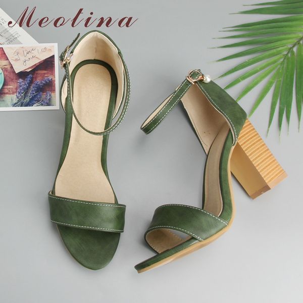 meotina summer shoes women sandals pearl square high heel party shoes buckle open toe ankle strap sandals ladies large size 3-12 y200702, Black
meotina summer shoes women sandals pearl square high heel party shoes buckle open toe ankle strap sandals ladies large size 3-12 y200702, Black