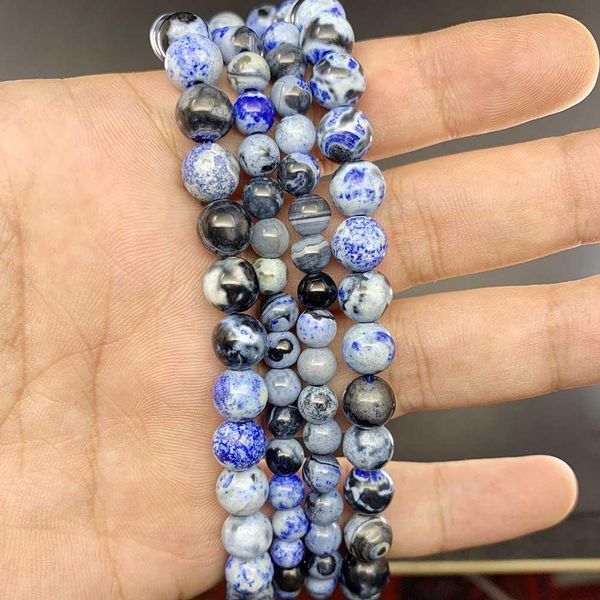 1 strand lot 6 8 10 mm natural stone blue flame agates bead round loose spacer beads for jewelry making findings diy h bbyghe
1 strand lot 6 8 10 mm natural stone blue flame agates bead round loose spacer beads for jewelry making findings diy h bbyghe