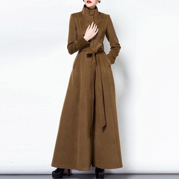 fall winter high street womens camel purple black slim x-long woolen coat , women female mandarin collar 3xl fitted overcoat1
fall winter high street womens camel purple black slim x-long woolen coat , women female mandarin collar 3xl fitted overcoat1