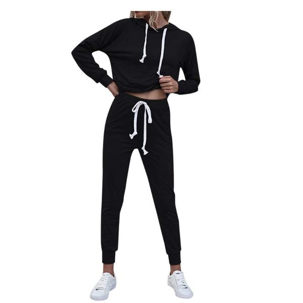 long-sleeved hooded pullover + trousers suit pure color casual wide loose suit neutral minimalist style autumn winter sports sui, Gray
long-sleeved hooded pullover + trousers suit pure color casual wide loose suit neutral minimalist style autumn winter sports sui, Gray