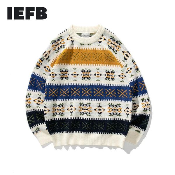 men's sweaters iefb /men's clothing 2021 autumn winter sweater contrast color all-match round neck trendy couple vintage 9y3793, White;black
men's sweaters iefb /men's clothing 2021 autumn winter sweater contrast color all-match round neck trendy couple vintage 9y3793, White;black