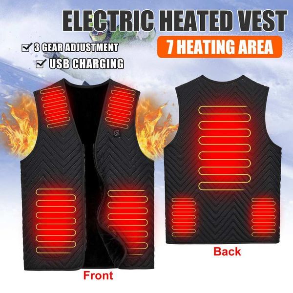 outdoor t-shirts 7 areas heated vest men women 3 gears adjustable winter fishing hunting usb, Gray;blue
outdoor t-shirts 7 areas heated vest men women 3 gears adjustable winter fishing hunting usb, Gray;blue