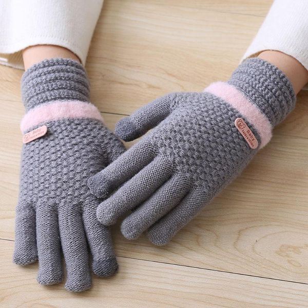 зимние перчатки warm stretch вязать варежки имитация шерсти полный finger зимние перчатки женщины сенсорный экран рождественский подарок, Blue;gray
зимние перчатки warm stretch вязать варежки имитация шерсти полный finger зимние перчатки женщины сенсорный экран рождественский подарок, Blue;gray