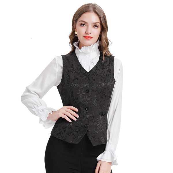 women coats sleeveless v-neck handkerchief hem pockets fit jacquard vest coat party evening waistcoat ladies coat, Black;white
women coats sleeveless v-neck handkerchief hem pockets fit jacquard vest coat party evening waistcoat ladies coat, Black;white