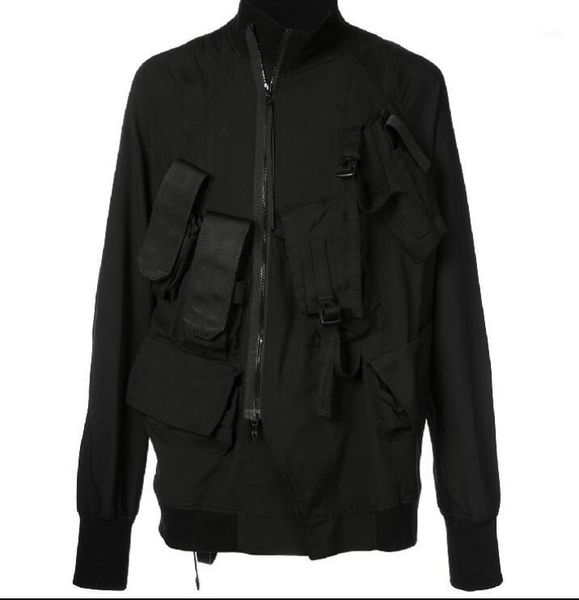 s-6xl 2019 spring men's new fashion personality customized tooling outdoor multi-pocket stitching jacket1, Tan;black
s-6xl 2019 spring men's new fashion personality customized tooling outdoor multi-pocket stitching jacket1, Tan;black