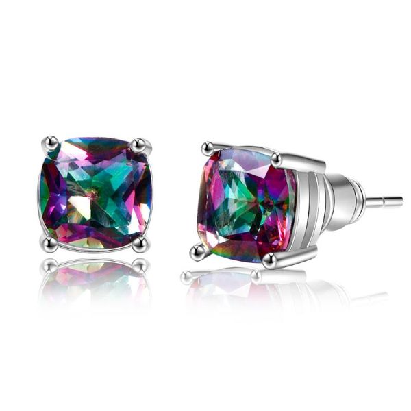 multicolor gemstone stud earrings for women new trendy 925 silver jewelry earring platinum femal girl anniversary birthday gift, Golden;silver
multicolor gemstone stud earrings for women new trendy 925 silver jewelry earring platinum femal girl anniversary birthday gift, Golden;silver