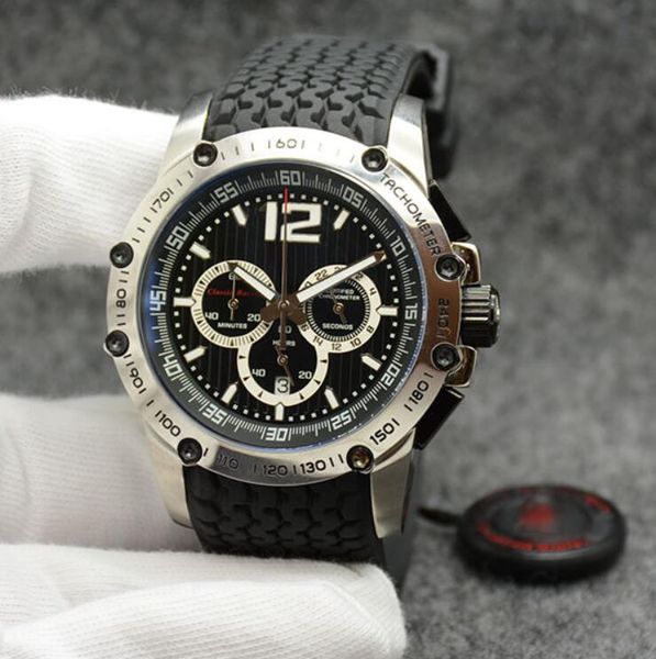 6 colors men wristwatches 45mm quartz chrono superfast white dial rubber strap mens watch watches stainless steel gold case, Slivery;brown
6 colors men wristwatches 45mm quartz chrono superfast white dial rubber strap mens watch watches stainless steel gold case, Slivery;brown