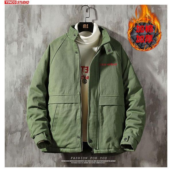 dropshipping 2019 male outwear tactical mens thicken solid cargo jacket winter warming cotton coats1, Black;brown
dropshipping 2019 male outwear tactical mens thicken solid cargo jacket winter warming cotton coats1, Black;brown