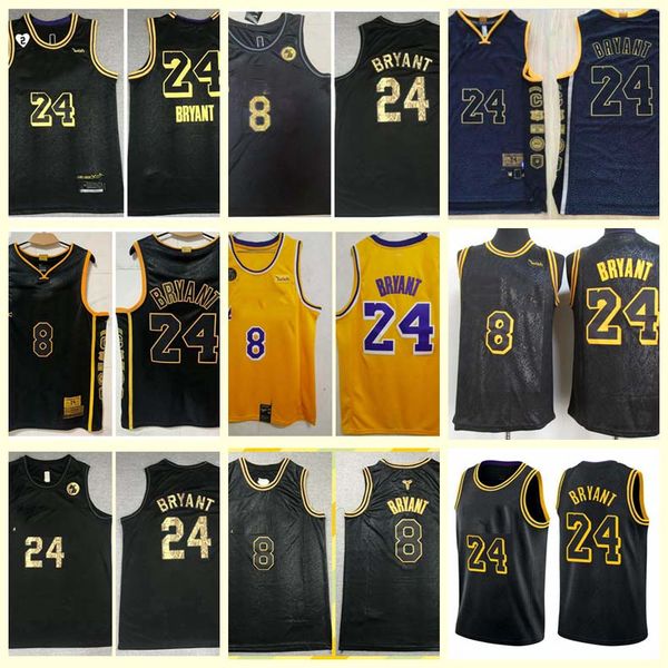 men los angeles lakers black mamba bryant basketball jersey;swingmen basketball jerseys, Black;red