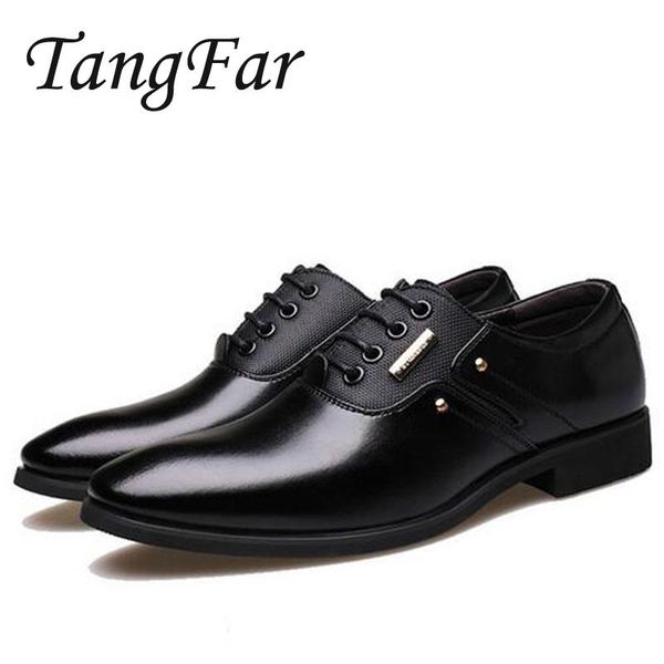 dress shoes men's formal size 45 men leather pointed toe male fashion business lace up black brown
dress shoes men's formal size 45 men leather pointed toe male fashion business lace up black brown