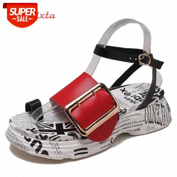 aphixta 4cm platform sandals women wedge high heels shoes women flip flops buckle summer zapatos mujer slippers woman sandal #l20y, Black
aphixta 4cm platform sandals women wedge high heels shoes women flip flops buckle summer zapatos mujer slippers woman sandal #l20y, Black
