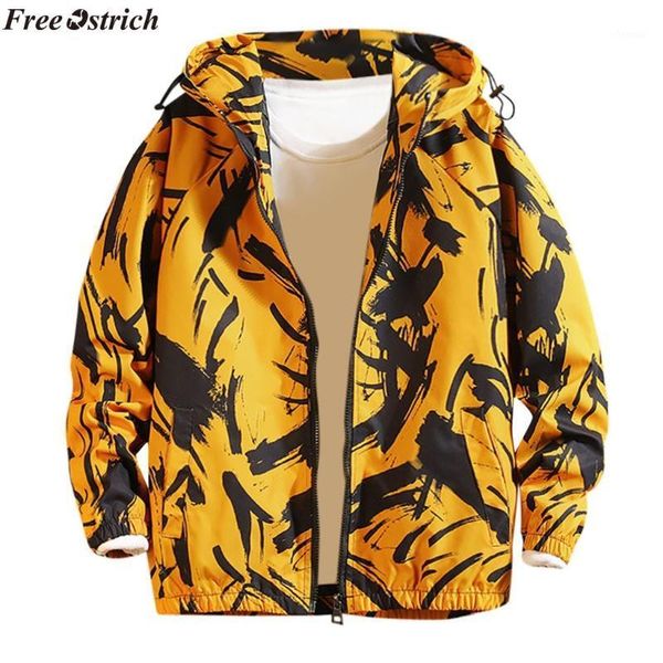 ostrich men's autumn casual fashion camouflage printed zipper hoodie wear jacket coat,windproof jacket1, Black;brown
ostrich men's autumn casual fashion camouflage printed zipper hoodie wear jacket coat,windproof jacket1, Black;brown