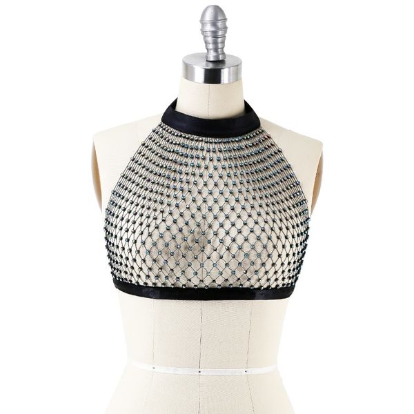 2020 halter backless tank of the colored crystal ladies bathed zircons breast shirt accessories malha beach night i6qn, White
2020 halter backless tank of the colored crystal ladies bathed zircons breast shirt accessories malha beach night i6qn, White