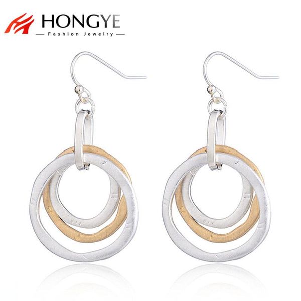 hongye popular fashion punk design multiple alloy circleround drop earrings women vintage pendiente brincos, Silver
hongye popular fashion punk design multiple alloy circleround drop earrings women vintage pendiente brincos, Silver