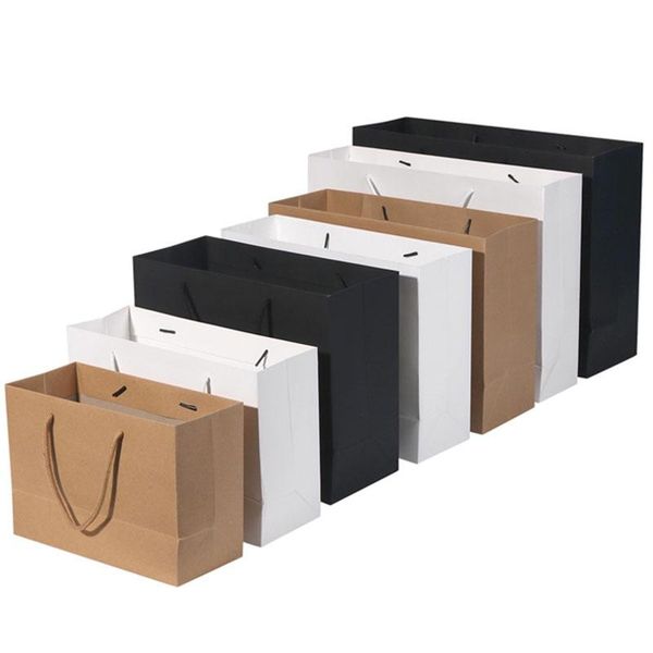 5pcs kraft paper gift bag packaging with handles wedding favors for guests baby shower party decoration supplies shopping bag
5pcs kraft paper gift bag packaging with handles wedding favors for guests baby shower party decoration supplies shopping bag