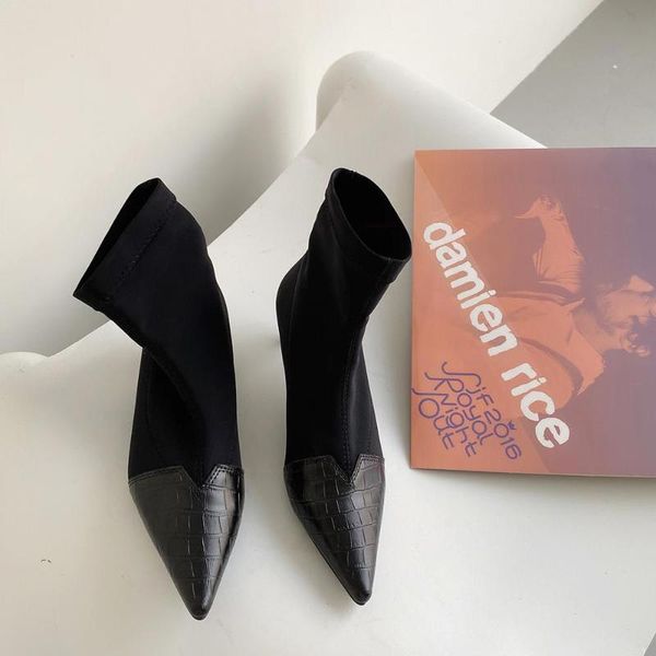 women's boots autumn boots-women round toe shoes luxury designer booties woman 2020 low heel winter footwear mid-calf, Black
women's boots autumn boots-women round toe shoes luxury designer booties woman 2020 low heel winter footwear mid-calf, Black