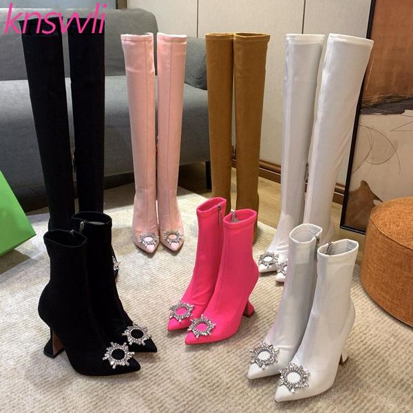 new crystal collar over the knee boots women cup high heels stretch long boots party shoes woman rhinestone thigh high, Black
new crystal collar over the knee boots women cup high heels stretch long boots party shoes woman rhinestone thigh high, Black