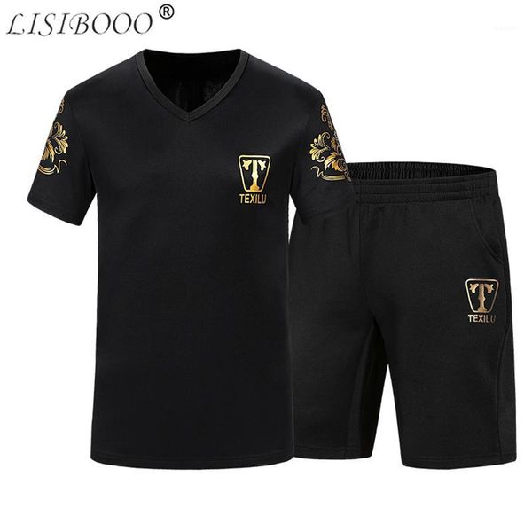 lisibooo 2018 summer men's two pieces sets sweatsuit pants tracksuit t-shirt shorts pants suits men tees busos para hombre1, Gray
lisibooo 2018 summer men's two pieces sets sweatsuit pants tracksuit t-shirt shorts pants suits men tees busos para hombre1, Gray