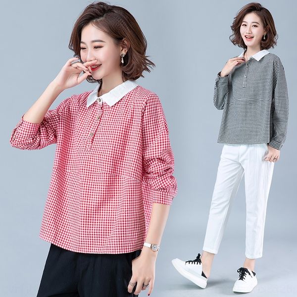 0qrnt new cotton collar linen shirt shirtsummer 2019 women's wear contrast long cotton linen splicing and sleeve plaid loose shirt xsrb, White
0qrnt new cotton collar linen shirt shirtsummer 2019 women's wear contrast long cotton linen splicing and sleeve plaid loose shirt xsrb, White