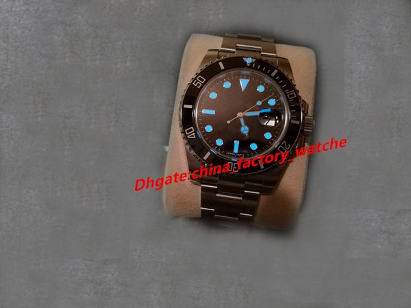 with box mens watches ceramic bezel 116610 men stainless steel strap automatic mechanical watch 2813 movement watch sapphire optio2762, Slivery;brown
with box mens watches ceramic bezel 116610 men stainless steel strap automatic mechanical watch 2813 movement watch sapphire optio2762, Slivery;brown