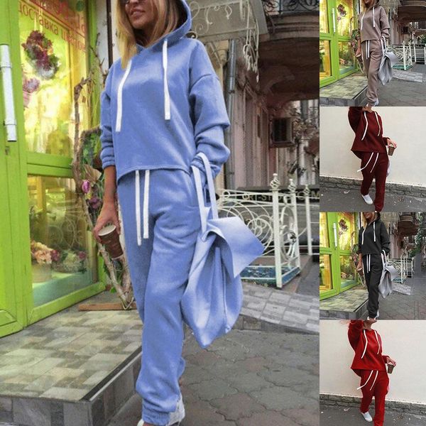 tracksuit long sleeve thicken hooded sweatshirts 2020 2 piece set casual sport suit women tracksuit set hoodies autumn outfits, Gray
tracksuit long sleeve thicken hooded sweatshirts 2020 2 piece set casual sport suit women tracksuit set hoodies autumn outfits, Gray