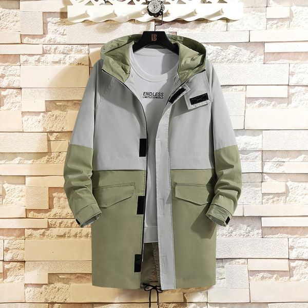 trench black grey coat men's overcoat casual windbreakers x-long fashion spring autumn jackets kg-36, Tan;black
trench black grey coat men's overcoat casual windbreakers x-long fashion spring autumn jackets kg-36, Tan;black