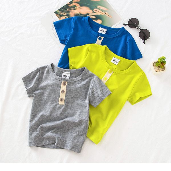 pre-sale 2020 new kids boy t shirt short sleeve grey tees basic shirts summer baby boys girls tees shirts y0121, Blue
pre-sale 2020 new kids boy t shirt short sleeve grey tees basic shirts summer baby boys girls tees shirts y0121, Blue
