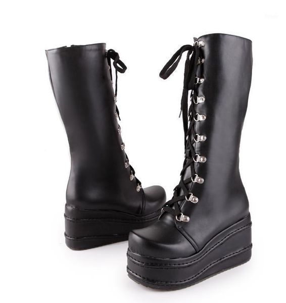 large sizes 31-49 customized fashion punk cosplay boots woman shoes platform winter wedge high heel knee high boots1, Black
large sizes 31-49 customized fashion punk cosplay boots woman shoes platform winter wedge high heel knee high boots1, Black