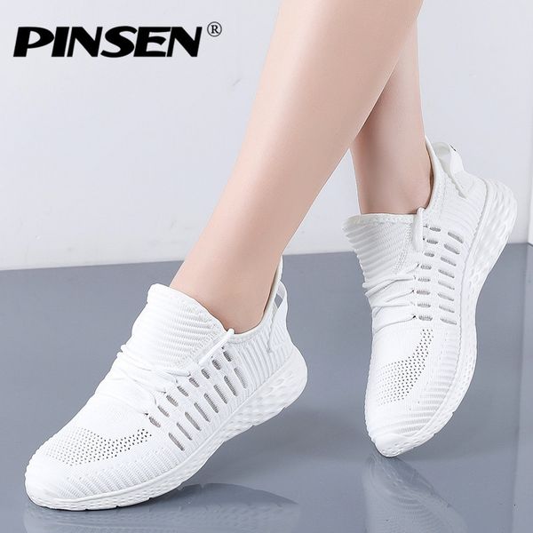 pinsen 2020 fashion sneakers shoes for women flats breathable mesh casual shoes woman lace-up comfortable trainers ladies shoes c1103, Black;white
pinsen 2020 fashion sneakers shoes for women flats breathable mesh casual shoes woman lace-up comfortable trainers ladies shoes c1103, Black;white