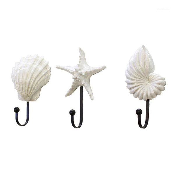 hooks & rails 3pcs hook resin conch mediterranean scallop clothes for office1
hooks & rails 3pcs hook resin conch mediterranean scallop clothes for office1