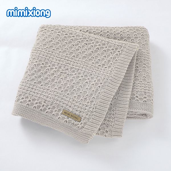 baby blankets super soft newborn bebes swaddling wrap for stroller bedding sofa lightweight toddler infant knitted quilts 100*80 y201009
baby blankets super soft newborn bebes swaddling wrap for stroller bedding sofa lightweight toddler infant knitted quilts 100*80 y201009