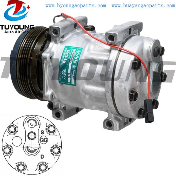 sd7h15 car a/c compressor fit for agco massey ferguson 4789035m1 3789035m1 112mm 4pk 12v 
sd7h15 car a/c compressor fit for agco massey ferguson 4789035m1 3789035m1 112mm 4pk 12v