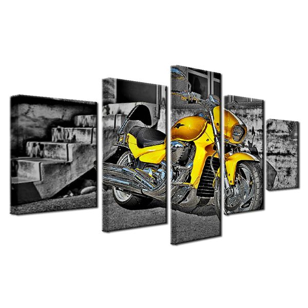 5 piece prints poster motorcycle canvas painting posters print cuadros wall art picture for living room home decoration customize
5 piece prints poster motorcycle canvas painting posters print cuadros wall art picture for living room home decoration customize