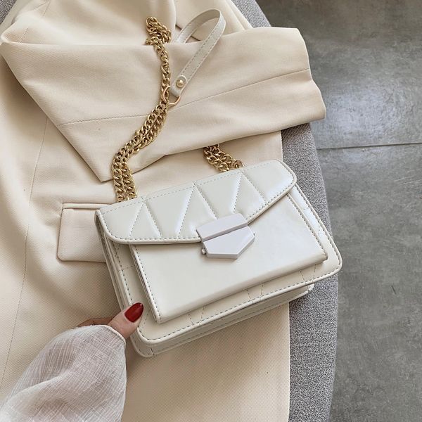 chain small pu leather flap bags for women 2020 elegant solid color crossbody shoulder handbags travel cross body bag totes c1019
chain small pu leather flap bags for women 2020 elegant solid color crossbody shoulder handbags travel cross body bag totes c1019