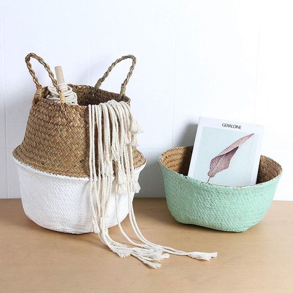 folding seagrass basket laundry basket wicker bag storage rattan flower pot woven garden planter panier osier kids toys
folding seagrass basket laundry basket wicker bag storage rattan flower pot woven garden planter panier osier kids toys